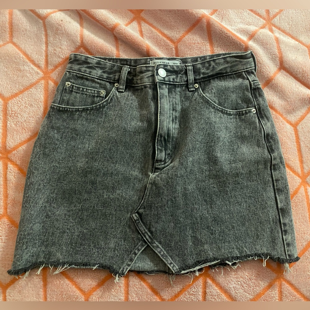 Pull & Bear Denim Skirt